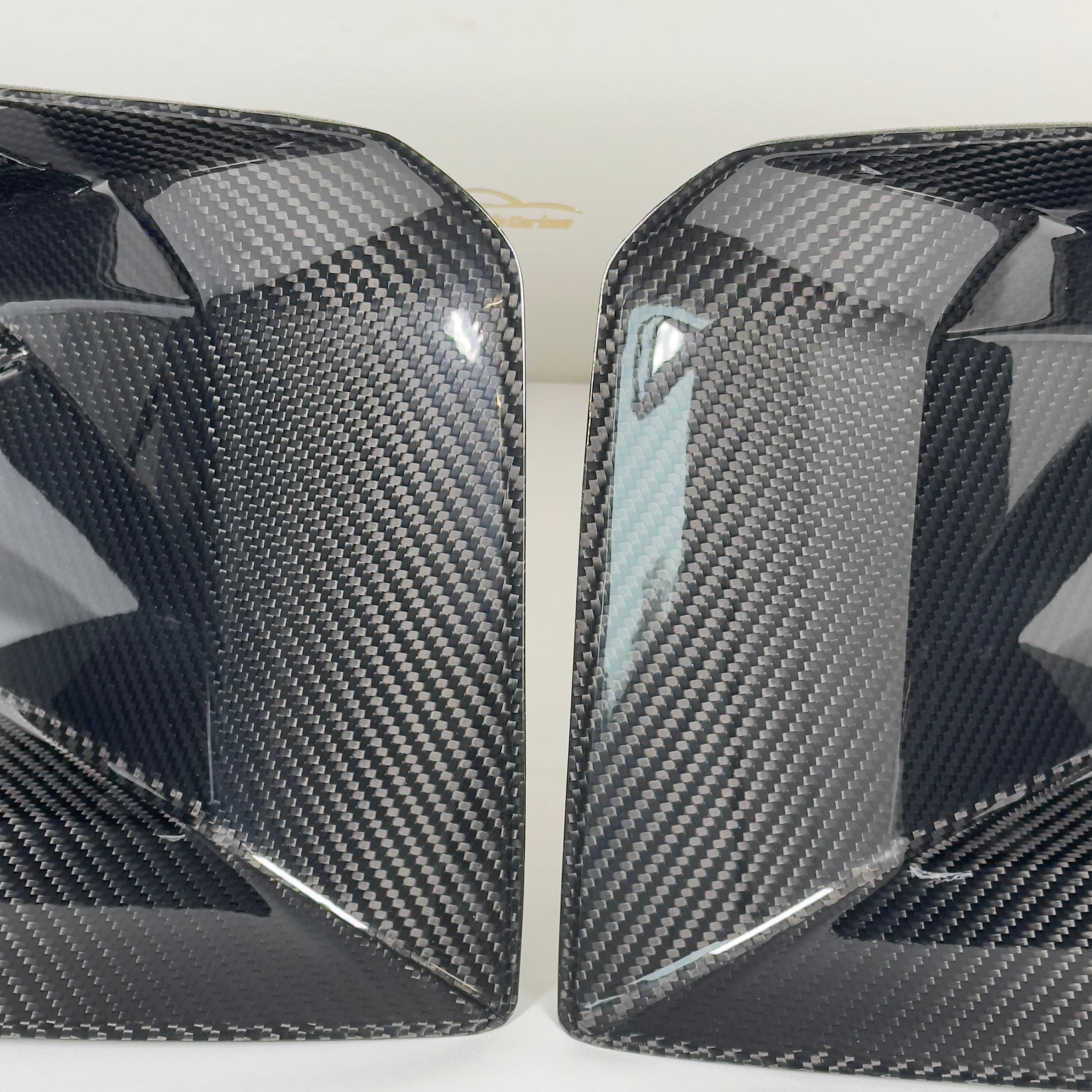 MAX CARBON Performance Echt Voll Karbon Dry Carbon Lufteinlass Front Flaps Performance Für BMW M2 G87