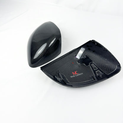 MAX CARBON Performance – coques de rétroviseurs en carbone sec, pour Mercedes classe C 206 classe E 214 CLE classe 236 classe S 223 