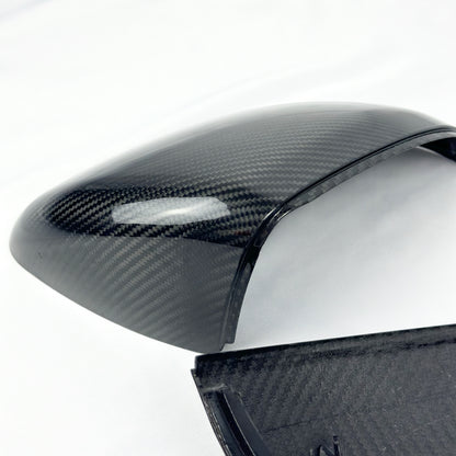 MAX CARBON Performance – coques de rétroviseurs en carbone sec, pour Mercedes classe C 206 classe E 214 CLE classe 236 classe S 223 