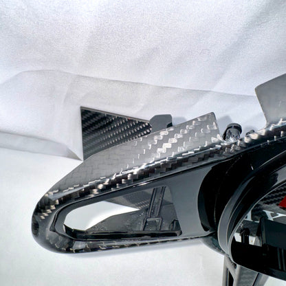 MAX CARBON Dry Carbon Prepreg Lenkrad Spange Ersatz für BMW M2 G87 LCI M3 G80 G81 LCI M4 G82 G83 LCI