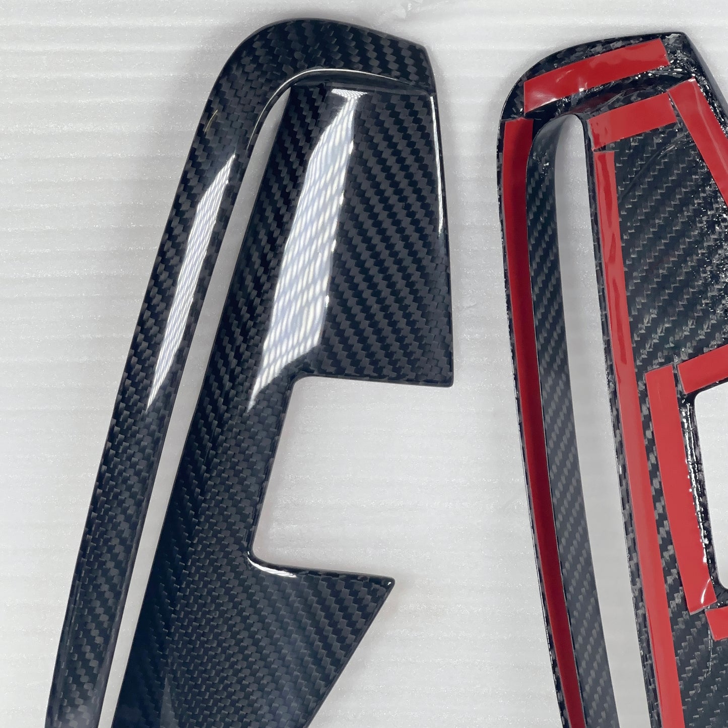 MAX CARBON Performance Flaps Avant Lèvre avant d'angle Performance pour BMW G22 G23 G26