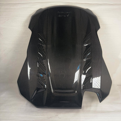 MAX CARBON Performance Trockencarbon Motorabdeckung Motorraum Ersatz für BMW X5M X6M F95 F96