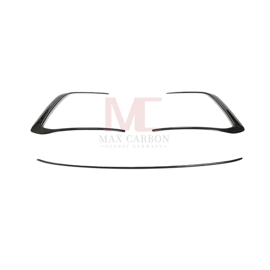 MC Dry Carbon Performance Front Stoßstange Canards Flaps AERO Flick für VW Golf MK8 GTI