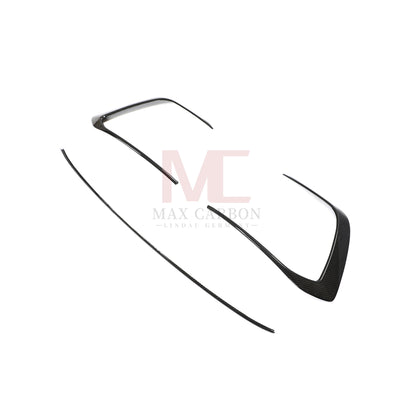 MC Dry Carbon Performance Front Stoßstange Canards Flaps AERO Flick für VW Golf MK8 GTI