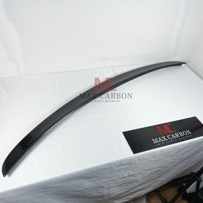 MC MAX CARBON Performance Sport Abrisskante Heck Spoiler Lippe für Audi A4 S4 RS4 B9 Limosine