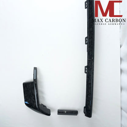 MAX CARBON DRY CARBON Diffusor Leisten Ersatz Heck Stoßstange für BMW M3 G80 G81 M4 G82 G83