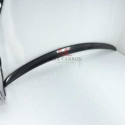 MC MAX CARBON Performance Sport Abrisskante Heck Spoiler Lippe für Audi A4 S4 RS4 B9 Limosine