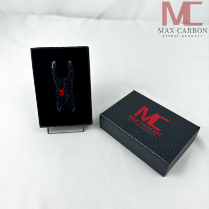 MAX CARBON Premium Schlüssel Gehäuse Ersatz passend für Porsche 911 992 Cayenne Macan Panamera 718 Cayman Boxster Taycan