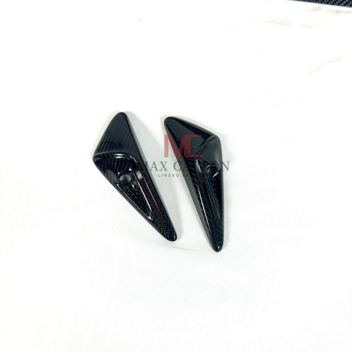 Cadres latéraux de caméra MC MAX CARBON Performance dans un ensemble pour TESLA MODEL 3 MODEL Y 