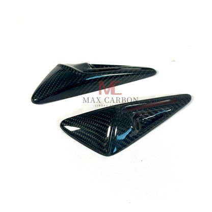 Cadres latéraux de caméra MC MAX CARBON Performance dans un ensemble pour TESLA MODEL 3 MODEL Y 