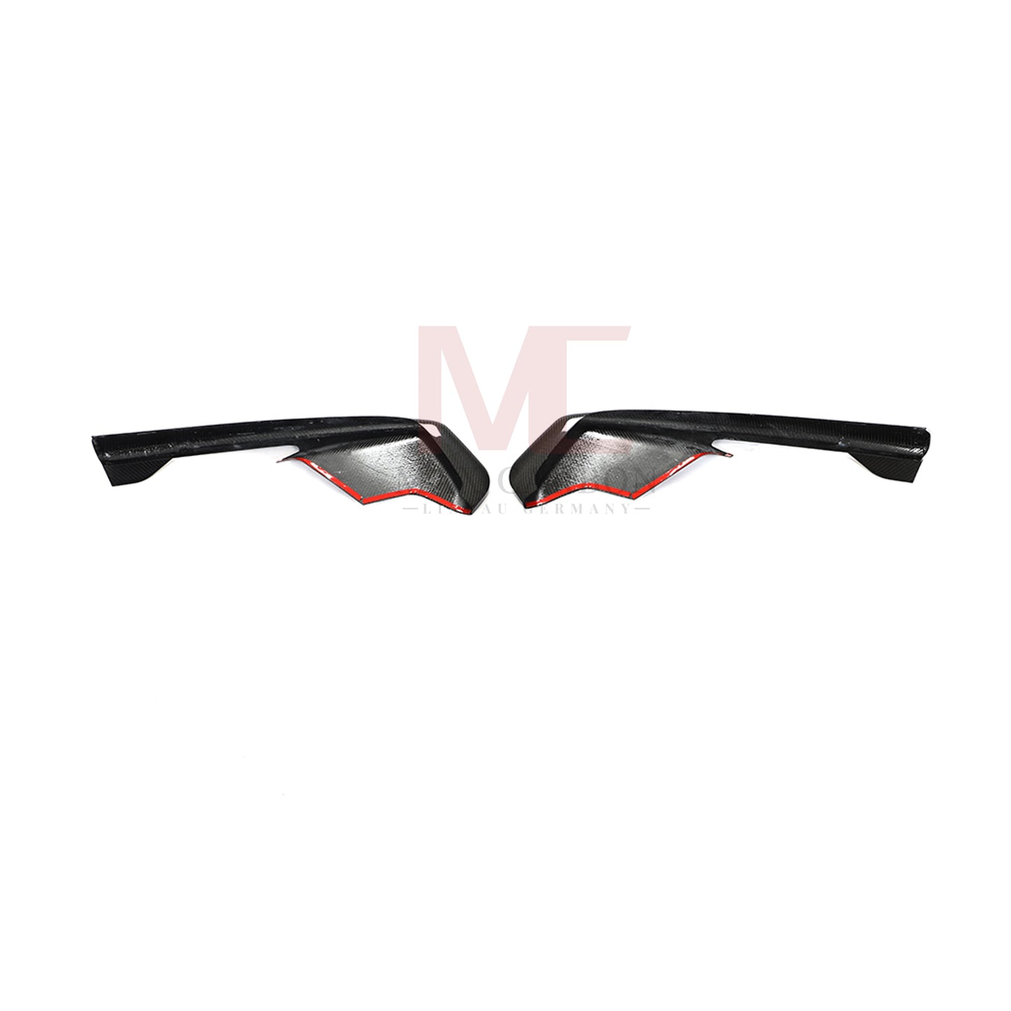 MAX CARBON Dry Carbon Front Lip Flaps suitable for McLaren 570