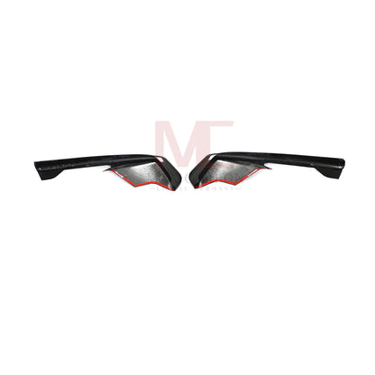 MAX CARBON Dry Carbon Front Lip Flaps suitable for McLaren 570