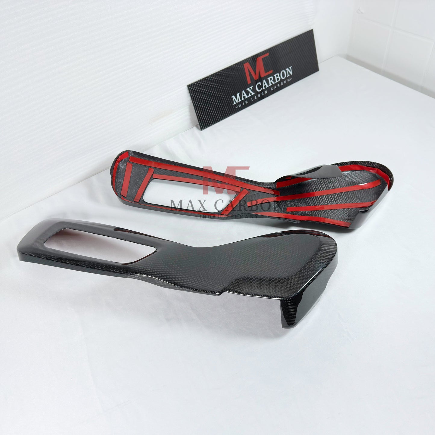 Housse latérale de garniture de siège MAX CARBON Performance pour BMW M3 G80 G81