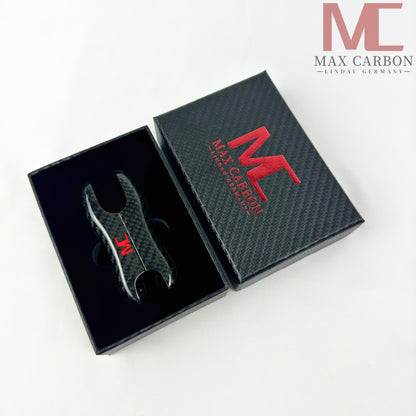 MAX CARBON Premium Schlüssel Gehäuse Ersatz passend für Porsche 911 992 Cayenne Macan Panamera 718 Cayman Boxster Taycan