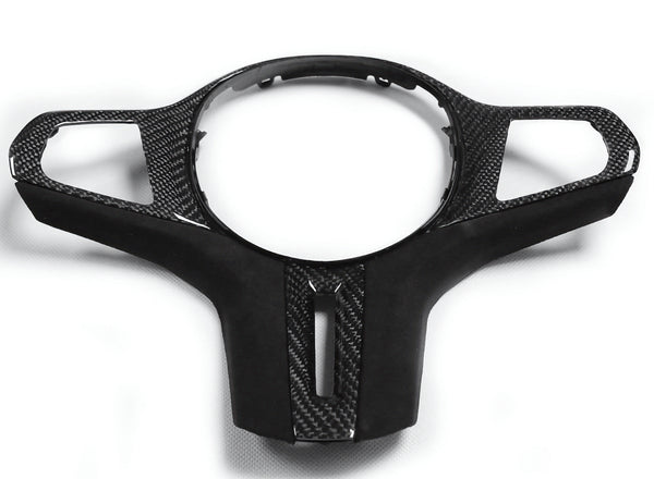 MAX CARBON Performance steering wheel clasp steering wheel cover replacement for BMW vehicle
