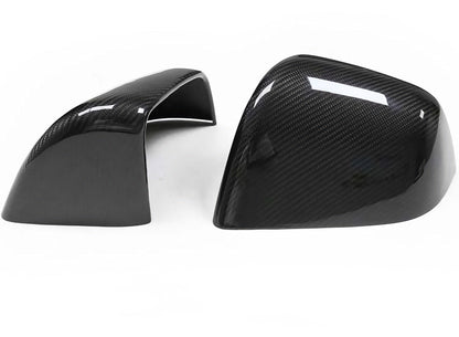 MAX CARBON Performance Aufsatz Spiegelkappen Mirror Cover für Tesla Model 3