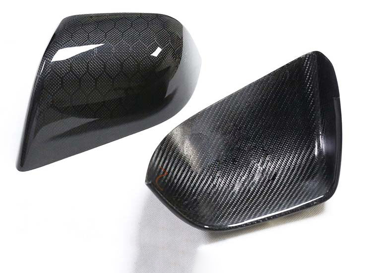 MAX CARBON Performance Aufsatz Spiegelkappen Mirror Cover für Tesla Model 3