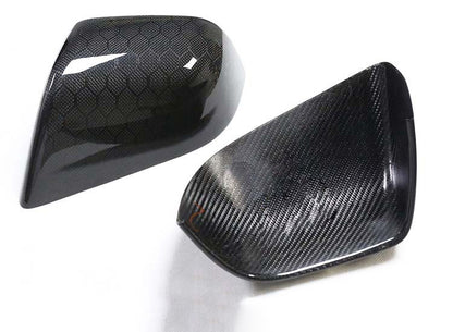 MAX CARBON Performance Aufsatz Spiegelkappen Mirror Cover für Tesla Model 3