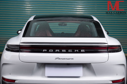 MAX CARBON DRY Carbon Hecklippe Lippe Spoiler passend für Porsche Panamera 976 4S