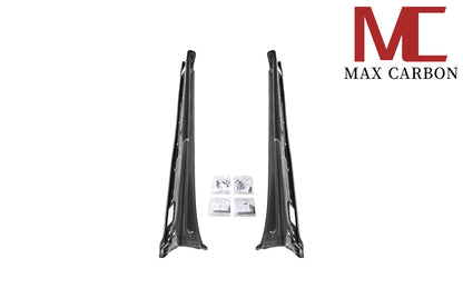 MAX CARBON DRY CARBON Seitenschweller Seiten passend für Porsche Panamera 970