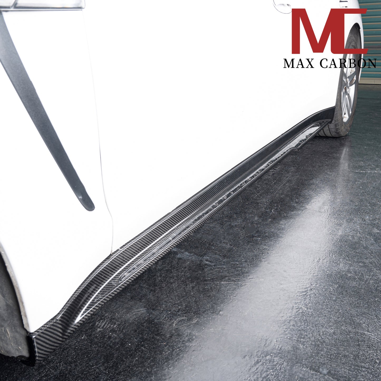 MAX CARBON DRY CARBON Seitenschweller Seiten passend für Porsche Panamera 970