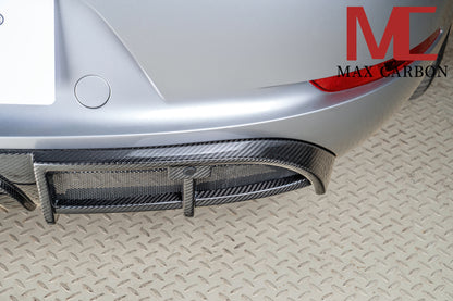 Diffuseur de remplacement pour diffuseur arrière en carbone MAX CARBON DRY adapté à Porsche 718 982 Cayman Boxster 