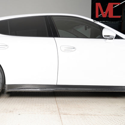 MAX CARBON DRY CARBON Seitenschweller Seiten passend für Porsche Panamera 970