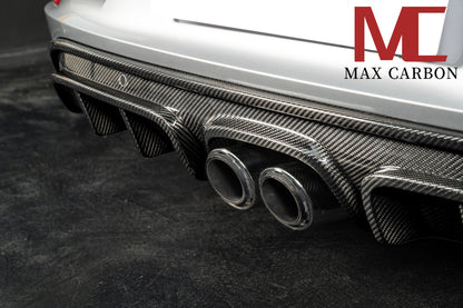 MAX CARBON DRY Carbon Heckdiffusor Ersatz Diffusor passend für Porsche 718 982 Cayman Boxster