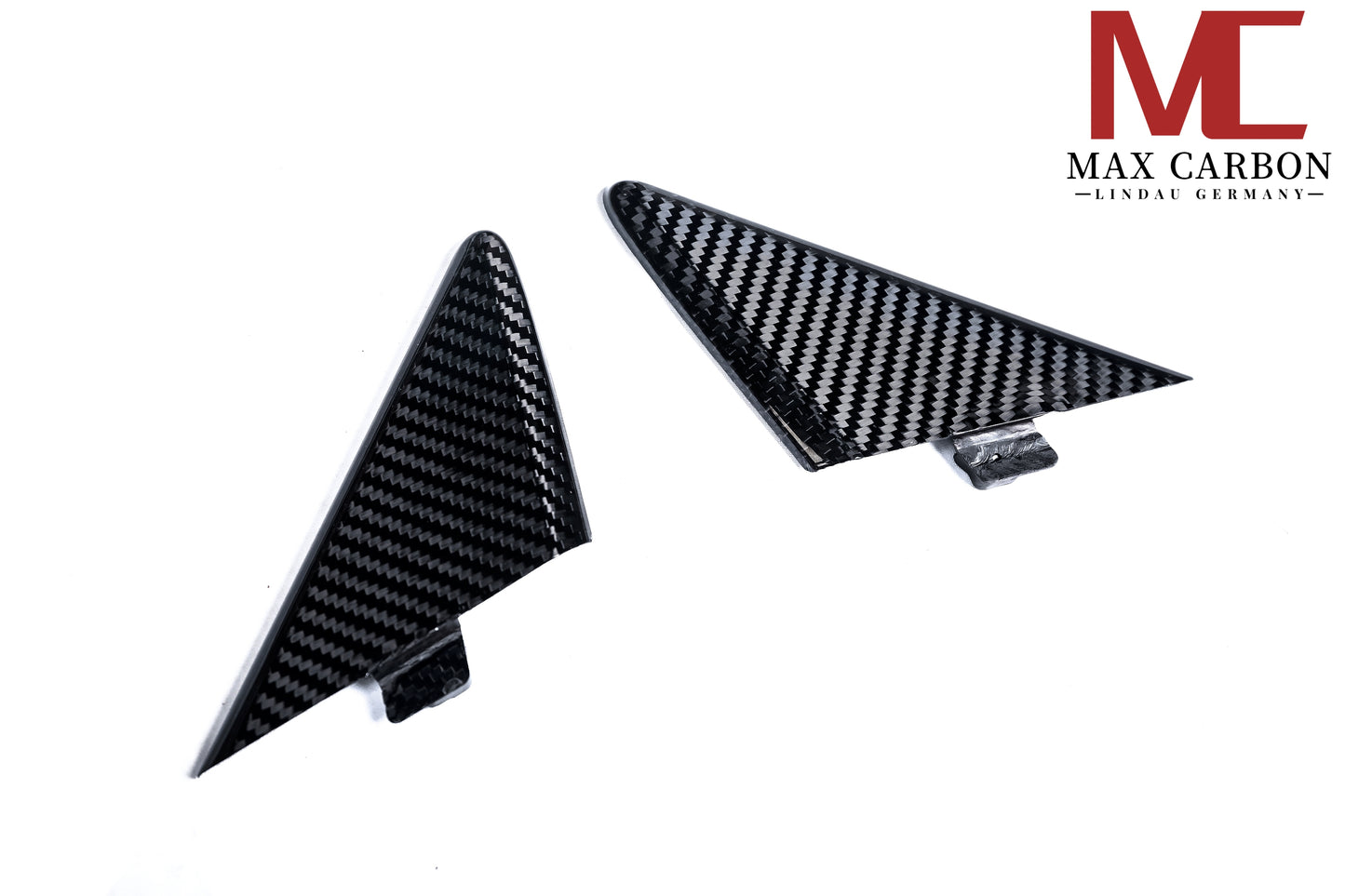 MAX CARBON Dry Carbon Performance Fenster Ecke A Säule Ersatz für Porsche 911  991 981 982 Cayman Boxster