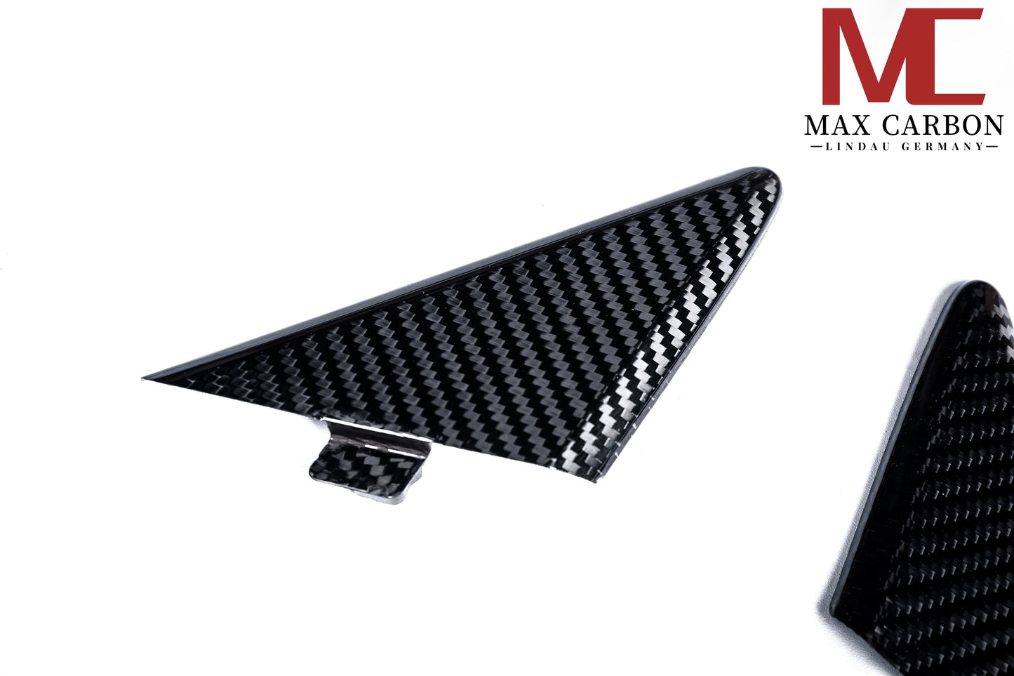 MAX CARBON Dry Carbon Performance Fenster Ecke A Säule Ersatz für Porsche 911  991 981 982 Cayman Boxster