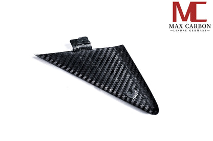 MAX CARBON Dry Carbon Performance Fenster Ecke A Säule Ersatz für Porsche 911  991 981 982 Cayman Boxster