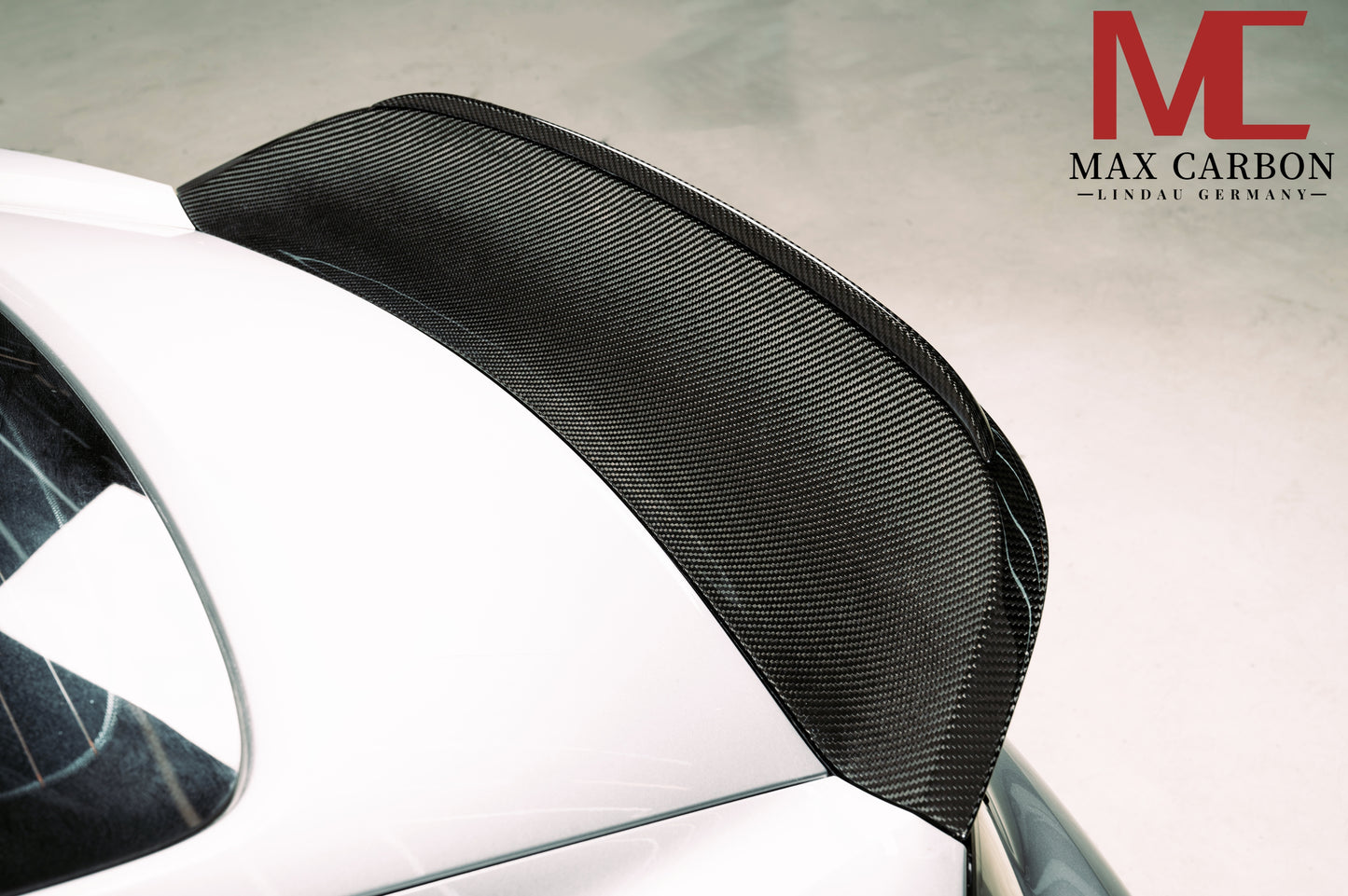 MAX CARBON DRY Carbon Spoiler Heckspoiler passend für Porsche 718 982 Cayman Boxster