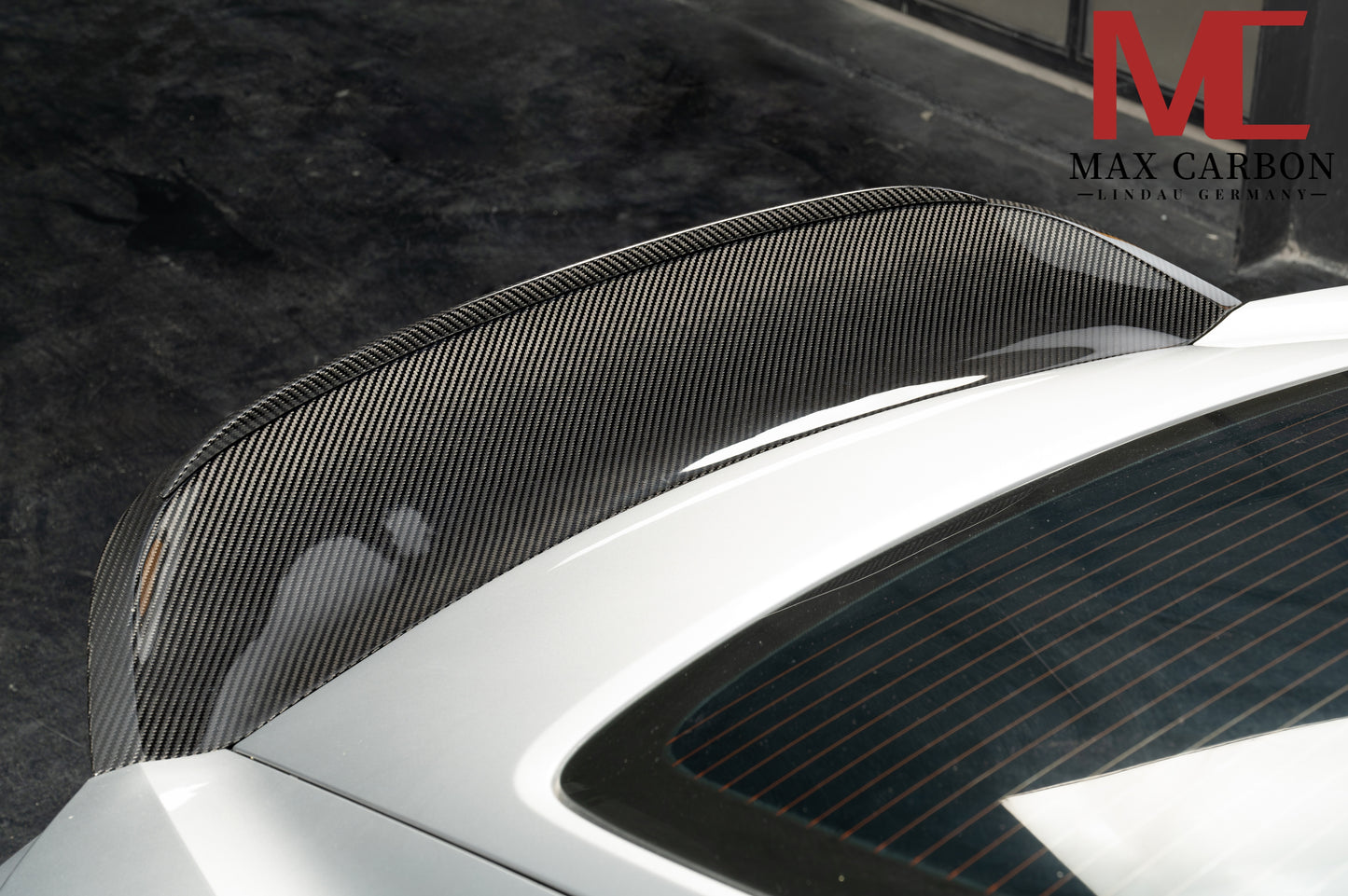 MAX CARBON DRY Carbon Spoiler Heckspoiler passend für Porsche 718 982 Cayman Boxster