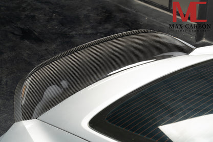 MAX CARBON DRY Carbon Spoiler Heckspoiler passend für Porsche 718 982 Cayman Boxster