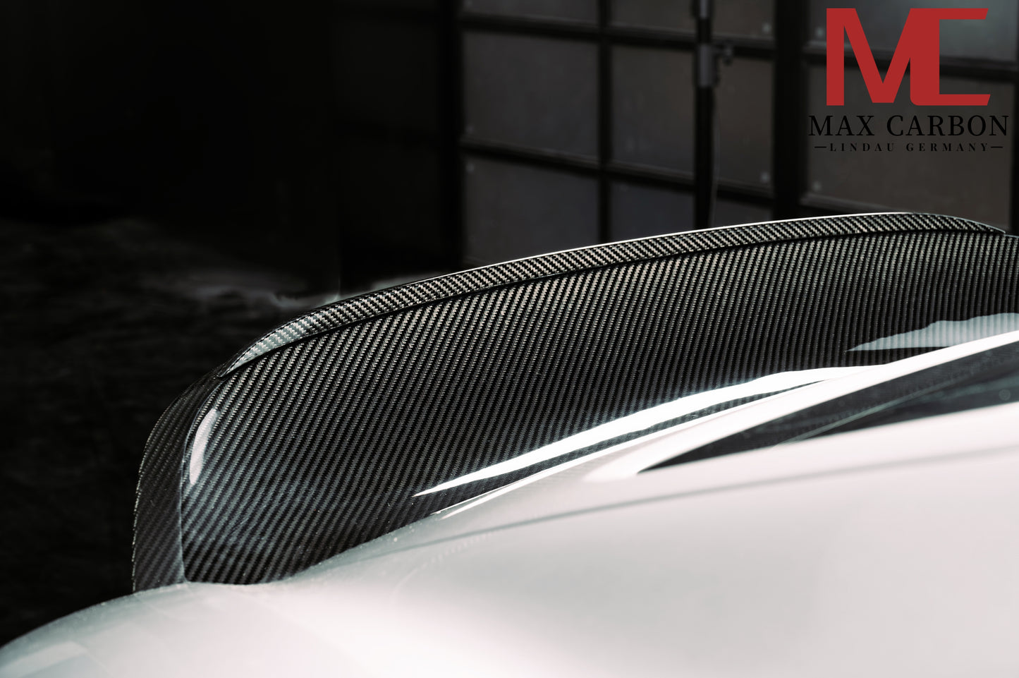 MAX CARBON DRY Carbon Spoiler Heckspoiler passend für Porsche 718 982 Cayman Boxster