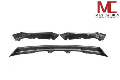Ensemble de lèvre avant de fixation avant en carbone sec MAX CARBON pour BMW G80 G81 G82 G83 M3 M4 