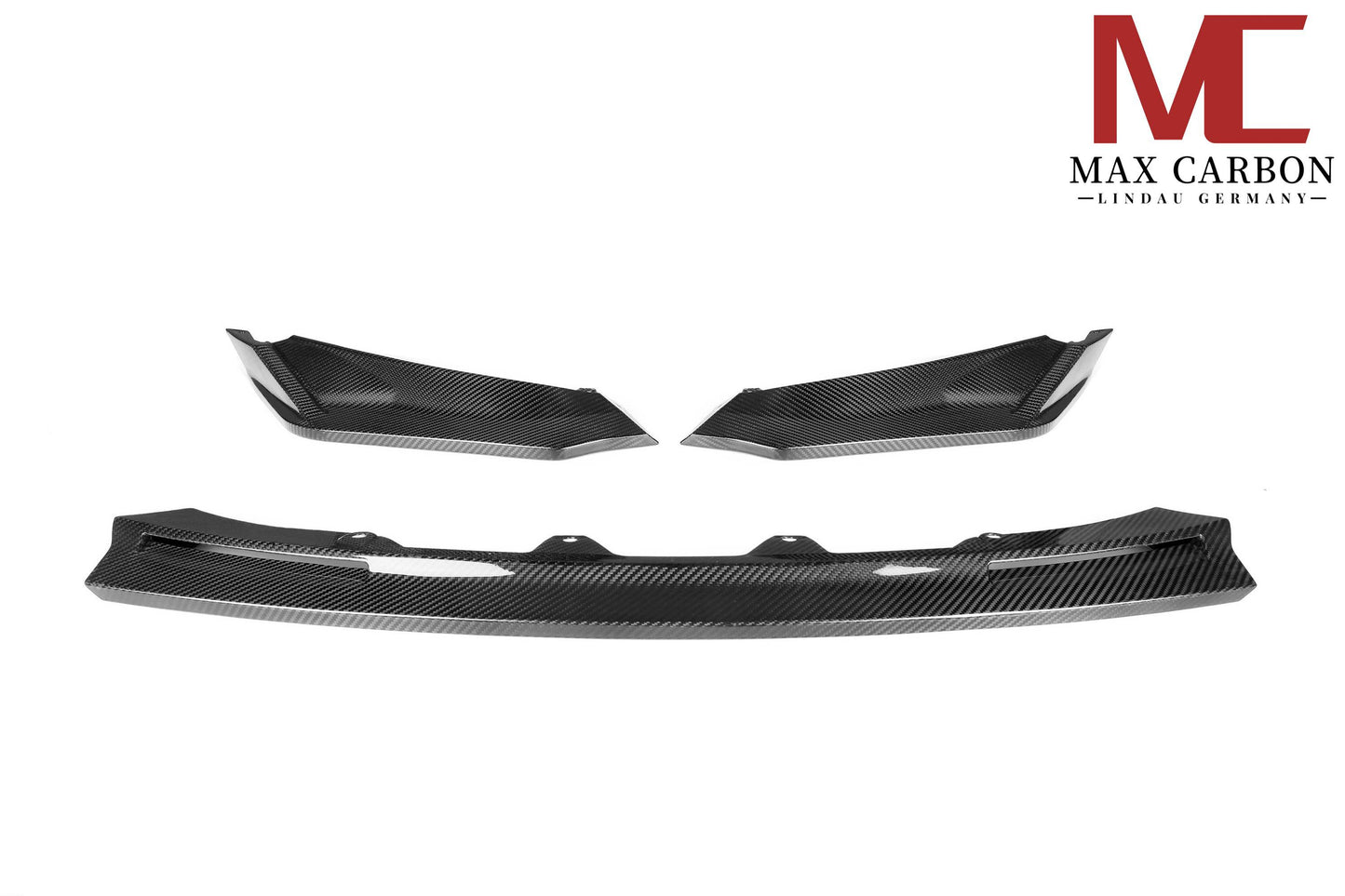 Ensemble de lèvre avant de fixation avant en carbone sec MAX CARBON pour BMW G80 G81 G82 G83 M3 M4 