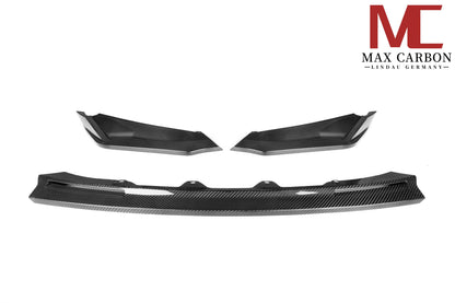 Ensemble de lèvre avant de fixation avant en carbone sec MAX CARBON pour BMW G80 G81 G82 G83 M3 M4 