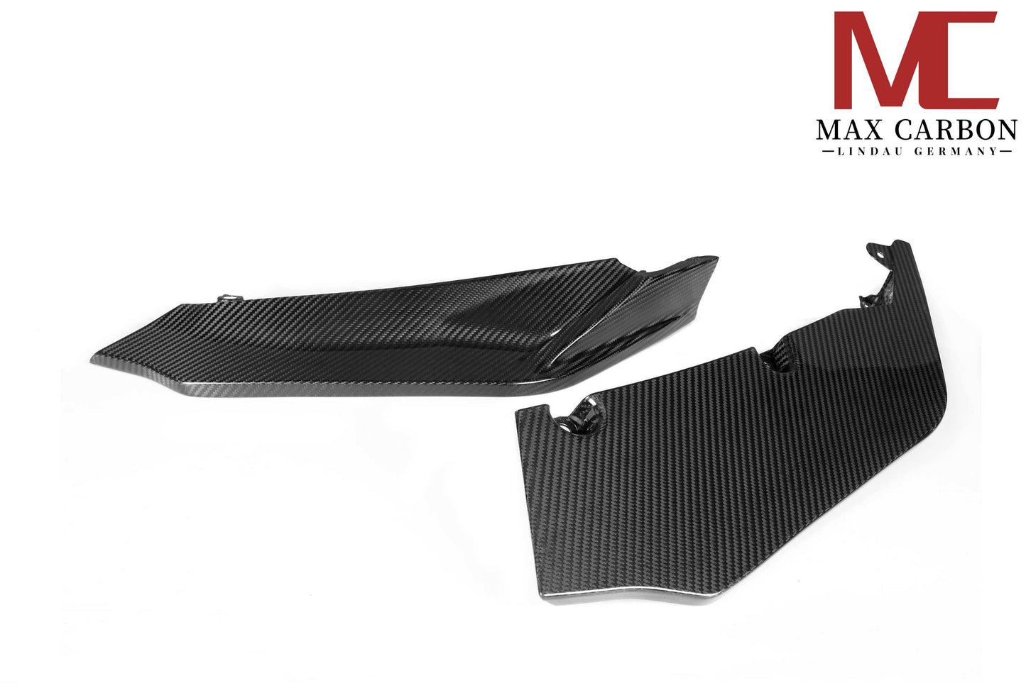 Ensemble de lèvre avant de fixation avant en carbone sec MAX CARBON pour BMW G80 G81 G82 G83 M3 M4 
