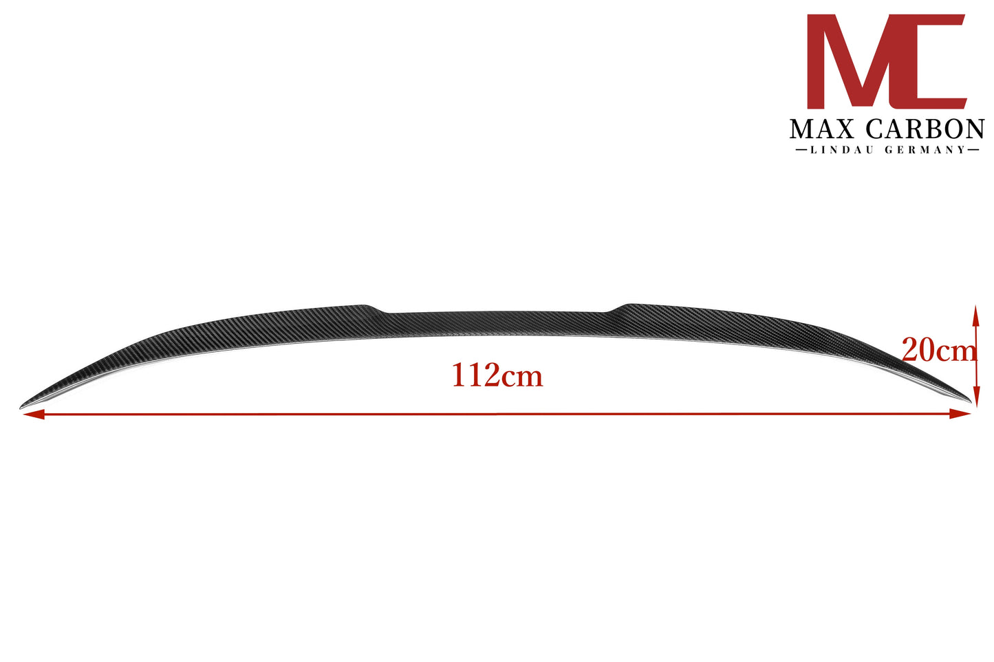 MAX CARBON Dry Carbon Rear Spoiler Sport Lip pssend for BMW G87 M2 G42 M240i 