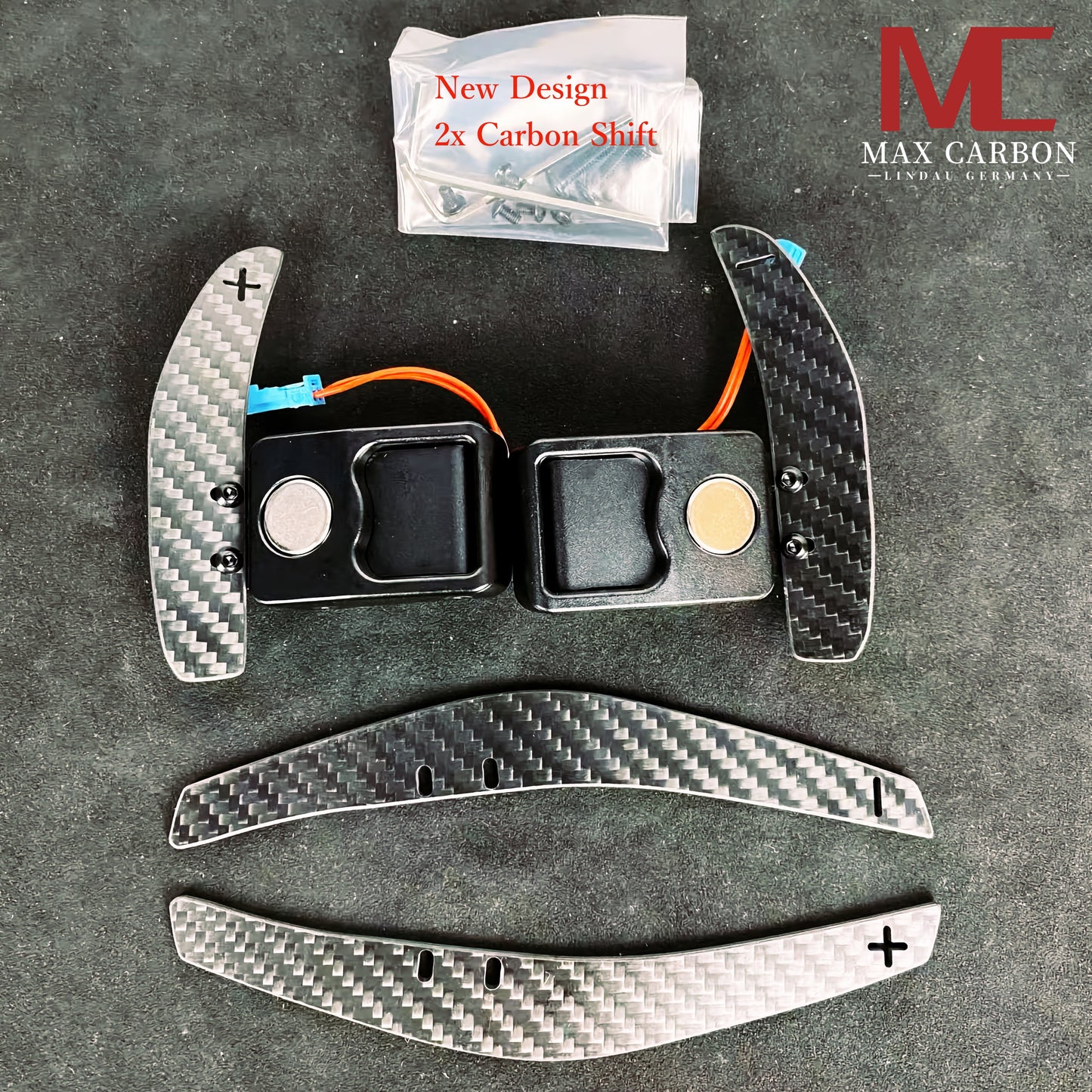 MAX CARBON Clubsport Magnetische Schaltwippen aus dem Rennsport für fast alle BMW UND MINI F- UND G- Serien Modelle inkl. M Fahrzeug