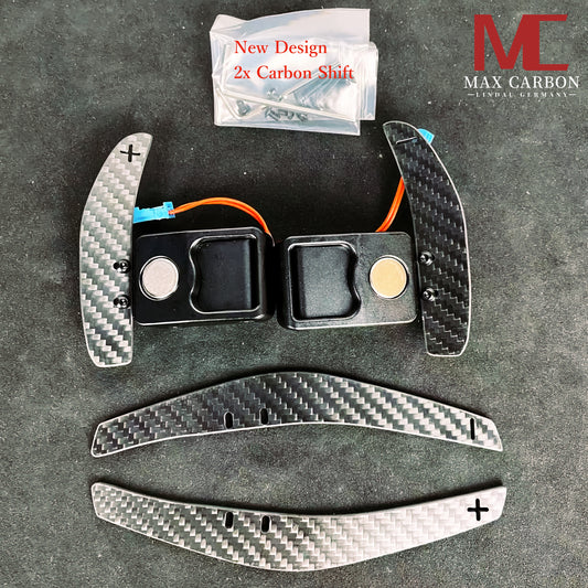 MAX CARBON Clubsport Palettes de changement de vitesse magnétiques de course pour presque tous les modèles BMW ET MINI des séries F ET G, y compris les véhicules M