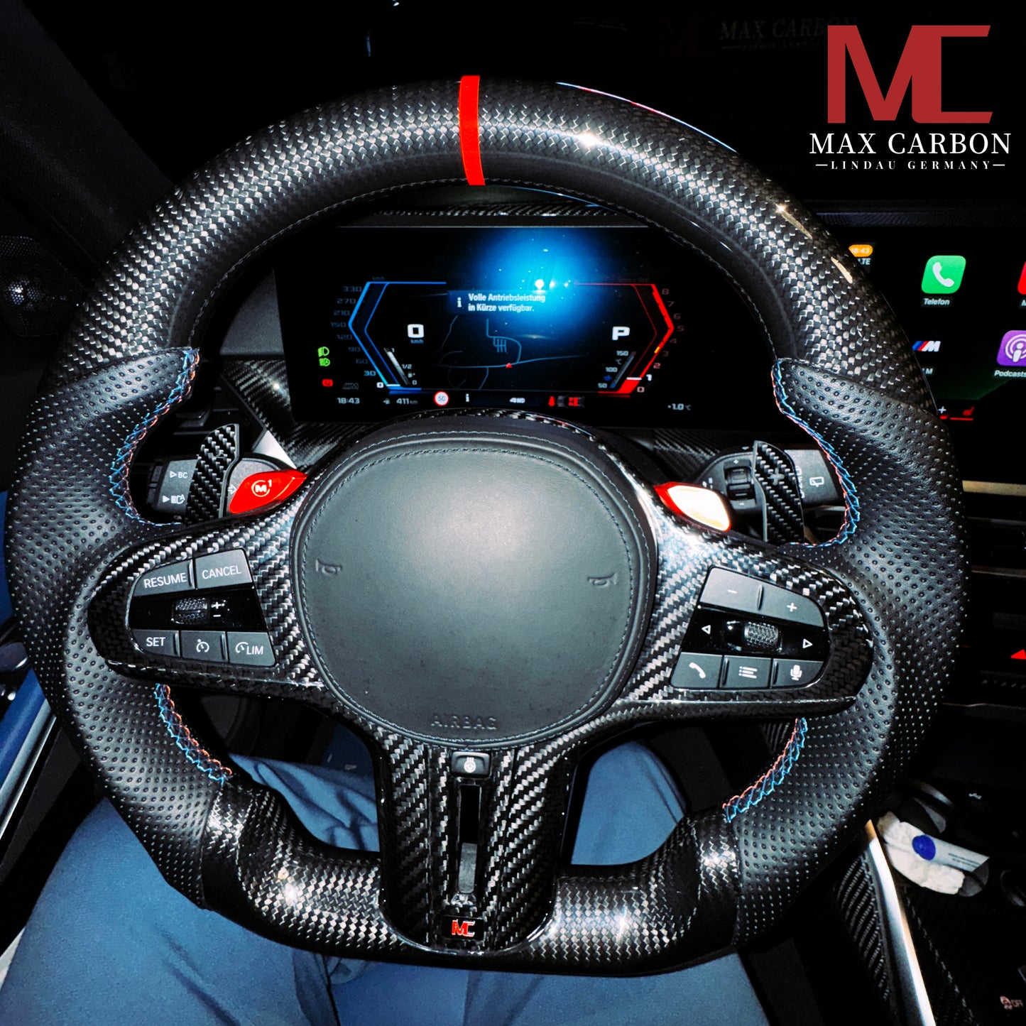 MAX CARBON Clubsport Magnetische Schaltwippen aus dem Rennsport für fast alle BMW UND MINI F- UND G- Serien Modelle inkl. M Fahrzeug