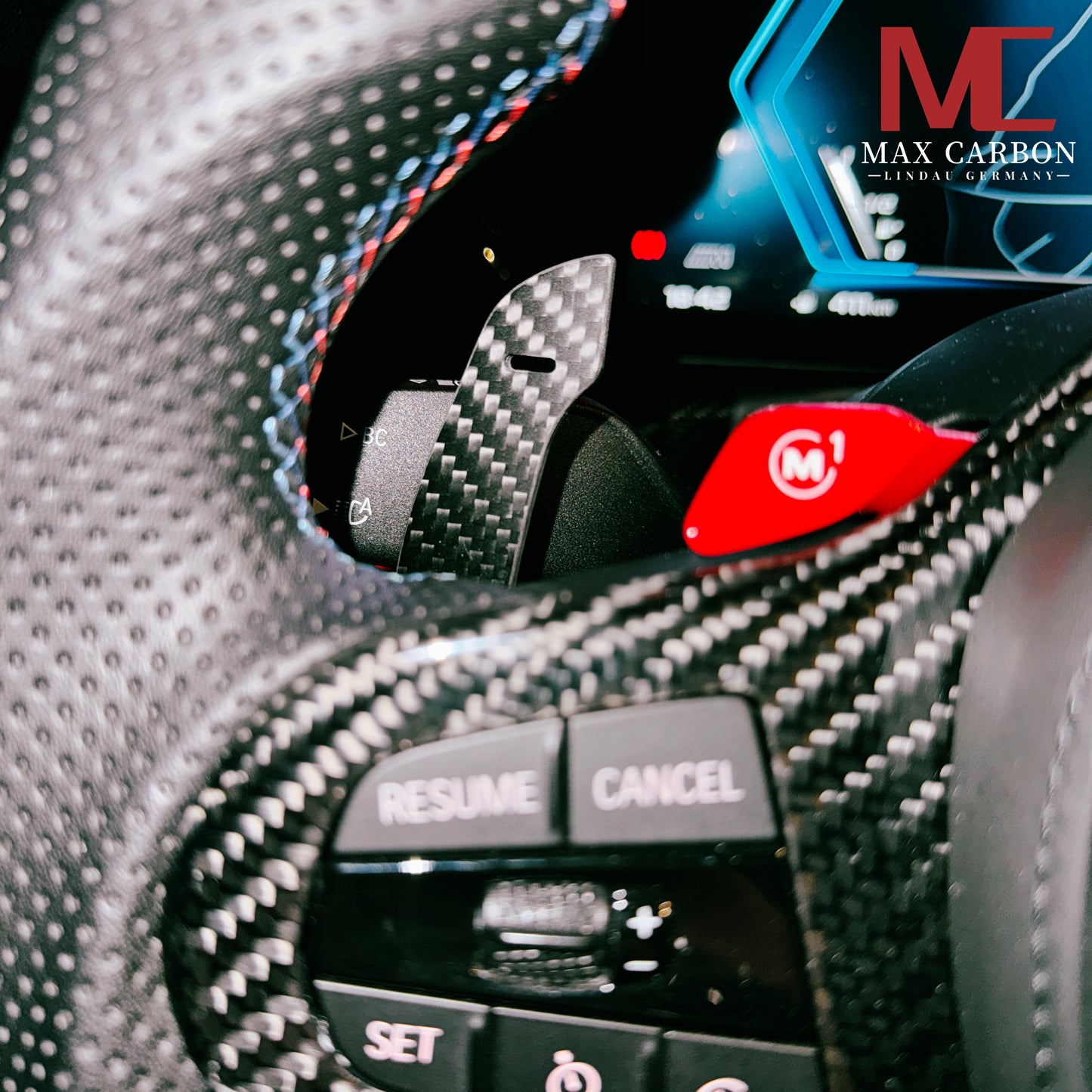 MAX CARBON Clubsport Magnetische Schaltwippen aus dem Rennsport für fast alle BMW UND MINI F- UND G- Serien Modelle inkl. M Fahrzeug