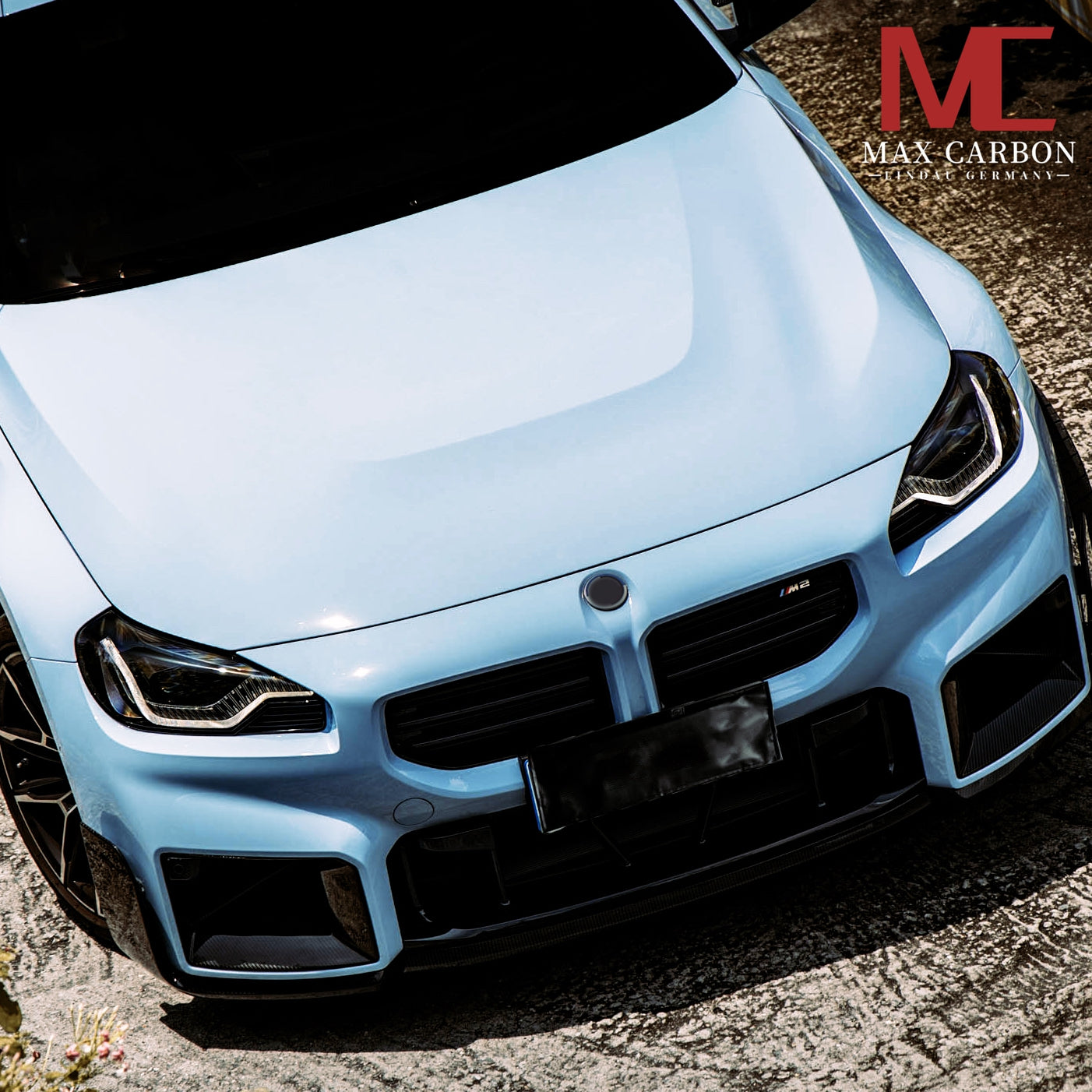 MAX CARBON Performance Echt Voll Karbon Dry Carbon Lufteinlass Front Flaps Performance Für BMW M2 G87 inkl. LCI