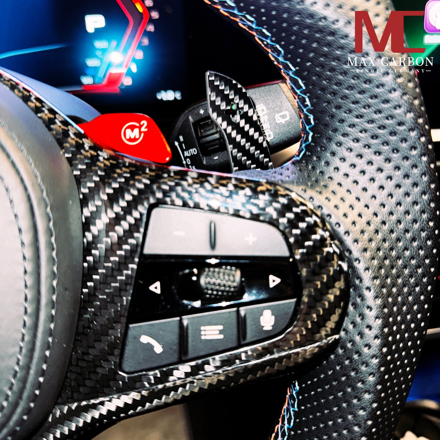 MAX CARBON Clubsport Magnetische Schaltwippen aus dem Rennsport für fast alle BMW UND MINI F- UND G- Serien Modelle inkl. M Fahrzeug