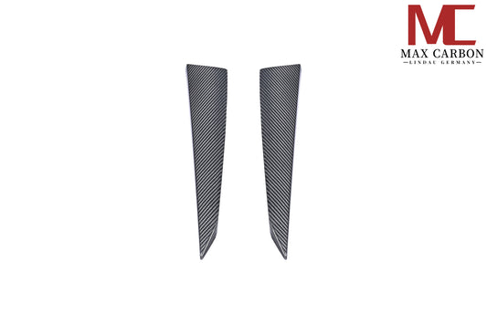 MAX CARBON DRY Carbon roof spoiler window covers for Porsche Cayenne Coupé 9YA