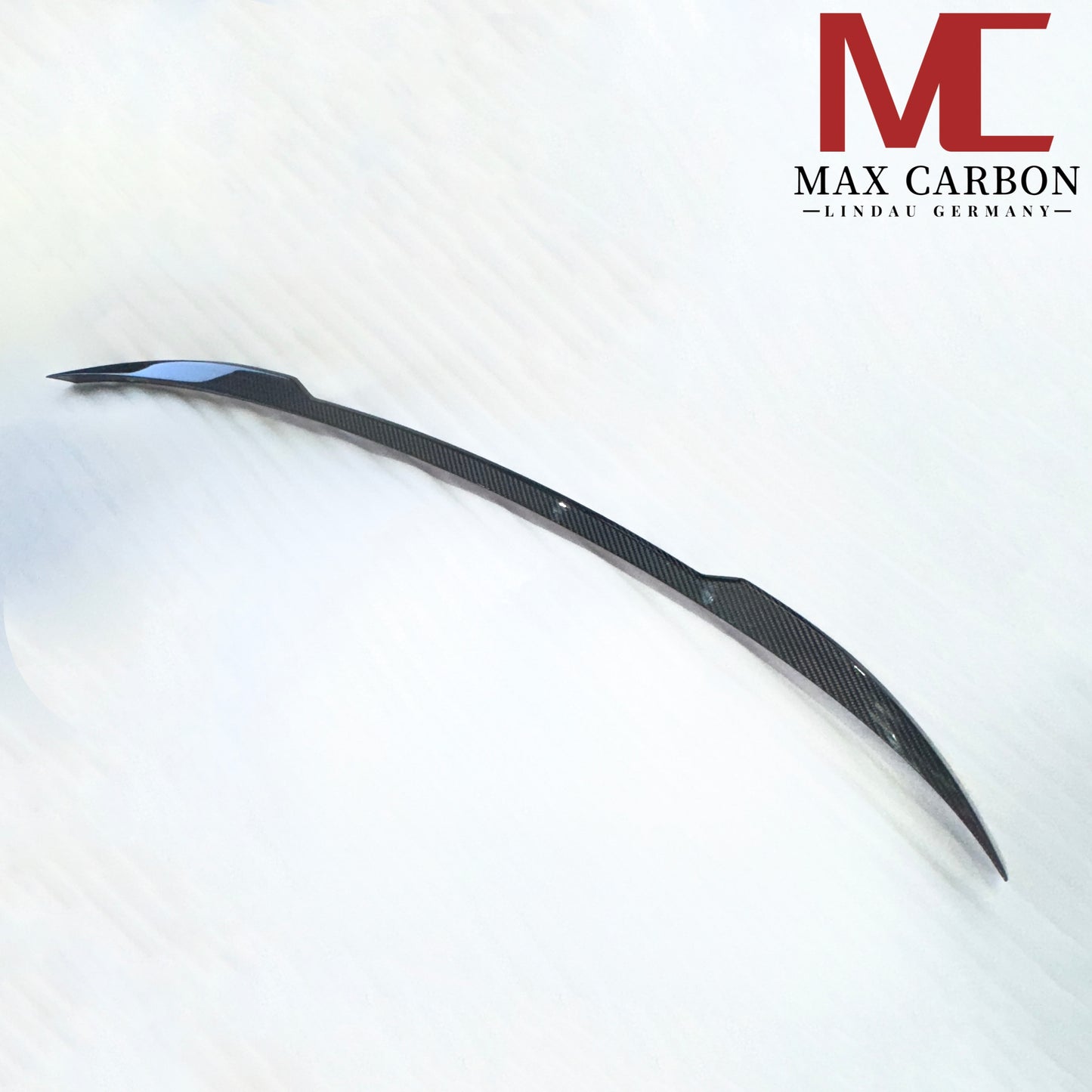 MAX CARBON Dry Carbon Heckspoiler Spoiler Lippe Mitte für BMW M3 G81 Touring G21 M340i SQ Style