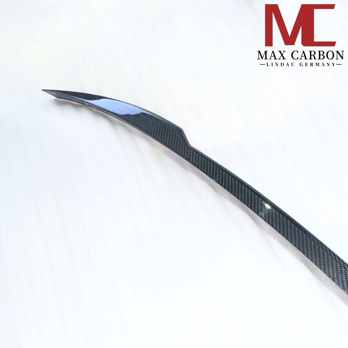 MAX CARBON Dry Carbon Heckspoiler Spoiler Lippe Mitte für BMW M3 G81 Touring G21 M340i SQ Style