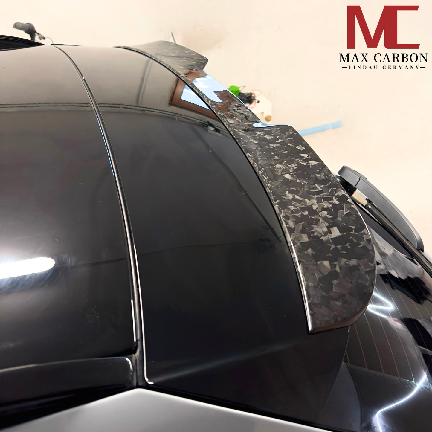 MAX CARBON Dry Carbon Heck Spoiler Hecklippe Dachlippe pssend für BMW M3 G81 Touring G21 M340i